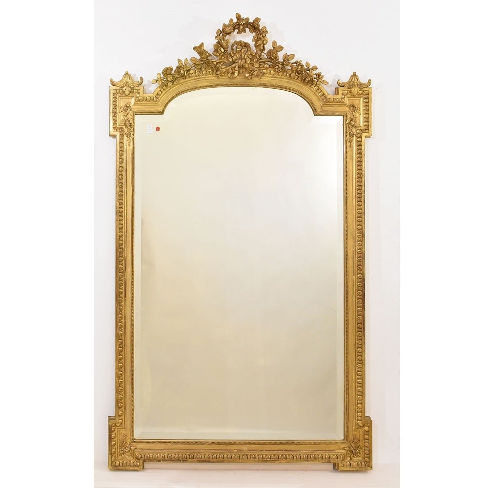 SPC159 1a antique louis philippe mirror old gold mirror XIX century.jpg